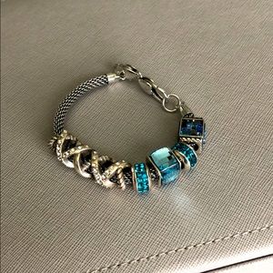 Brighton blue charm bracelet